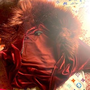 Half jacket fur
